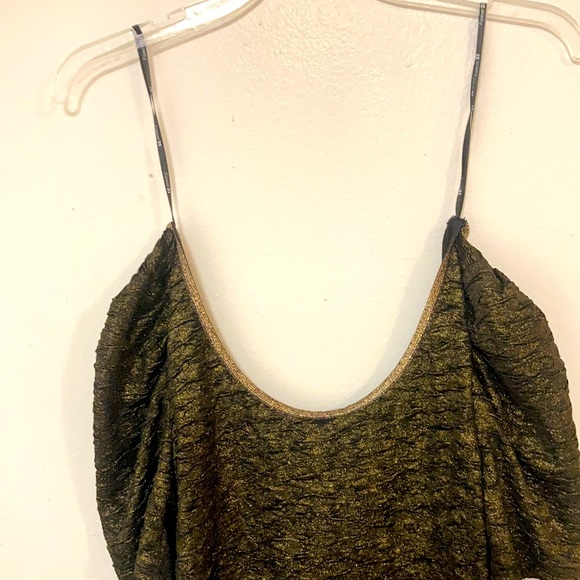 NWOT Forever21 gold and black body hugging mini - Picture 4 of 4